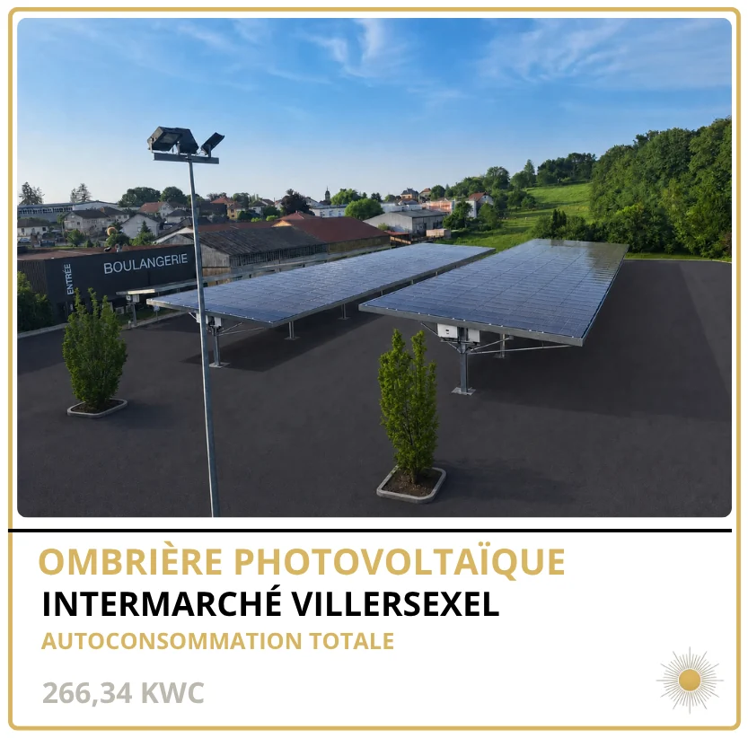 INTERMARCHÉ VILLERSEXEL — Villersexel (70), 266,34 kWc