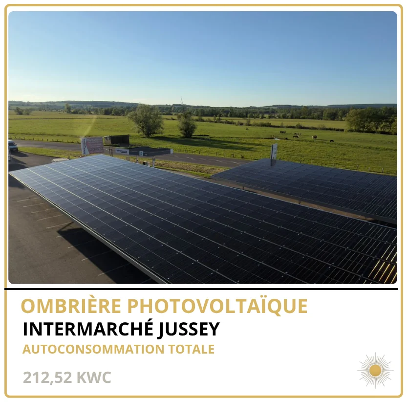 INTERMARCHÉ JUSSEY — Jussey (70), 212,52 kWc