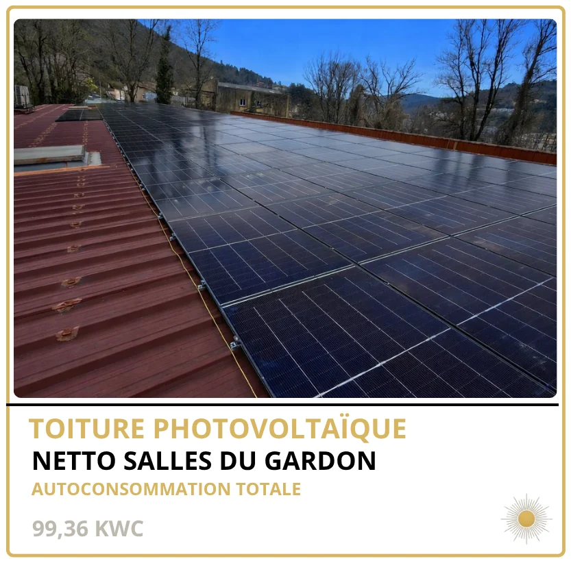 NETTO SALLES DU GARDON — Salles-du-Gardon (30), 99,36 kWc