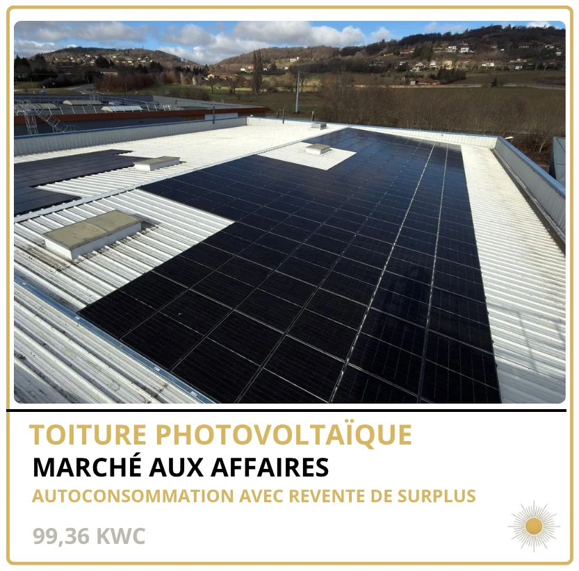 MARCHÉ AUX AFFAIRES — La Côte-Saint-André (38), 99,36 kWc
