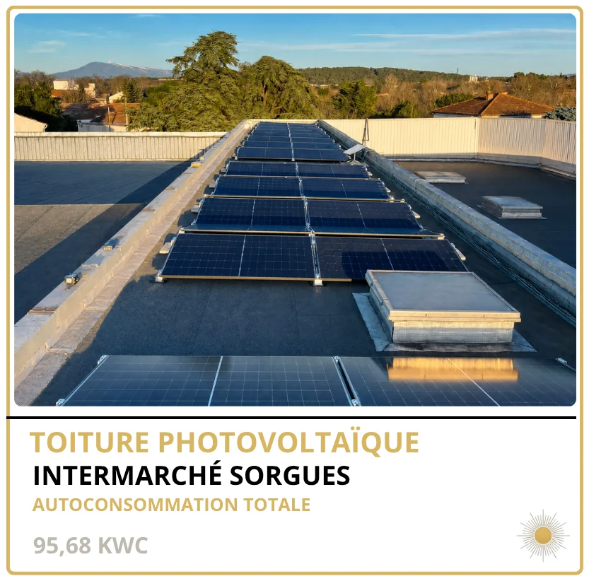 INTERMARCHÉ SORGUES — Sorgues (84), 95,68 kWc