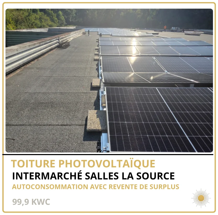 INTERMARCHÉ SALLES LA SOURCE — Salles-la-Source (12), 99,9 kWc