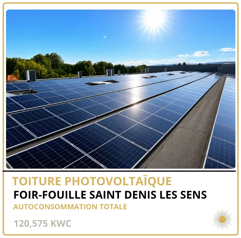 FOIR-FOUILLE SAINT DENIS LES SENS — Saint-Denis-lès-Sens (89), 120,575 kWc
