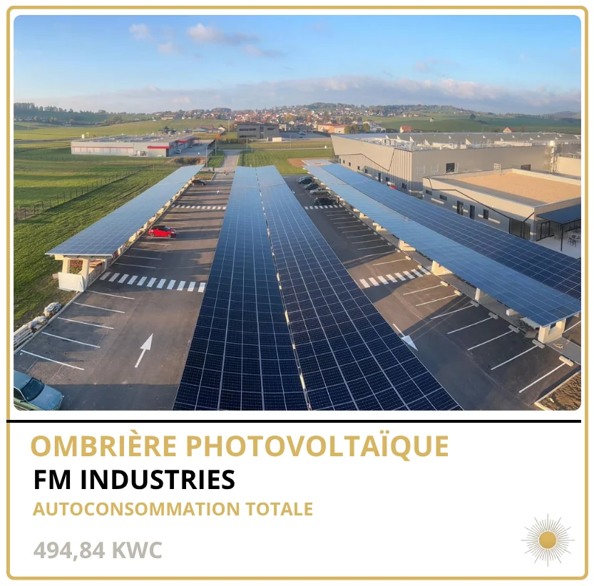 FM INDUSTRIES — Charquemont (25), 494,84 kWc