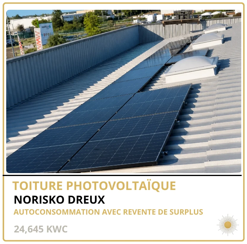 NORISKO DREUX — Dreux (28), 24,645 kWc