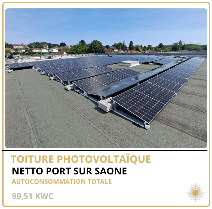 NETTO PORT SUR SAÔNE — Port-sur-Saône (70), 99,51 kWc