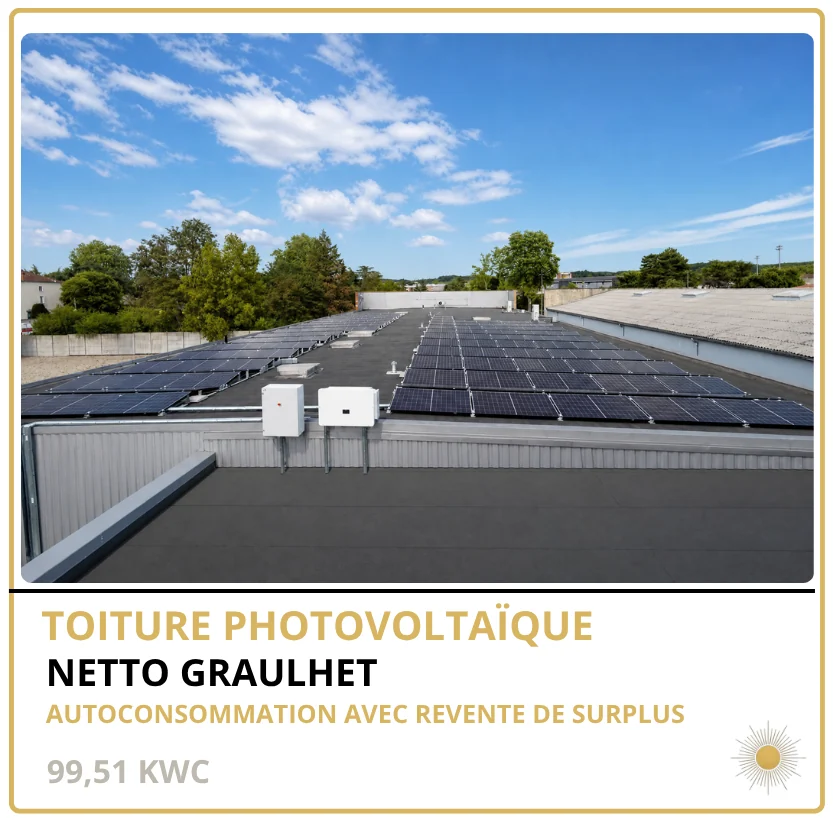NETTO GRAULHET — Graulhet (81), 99,51 kWc