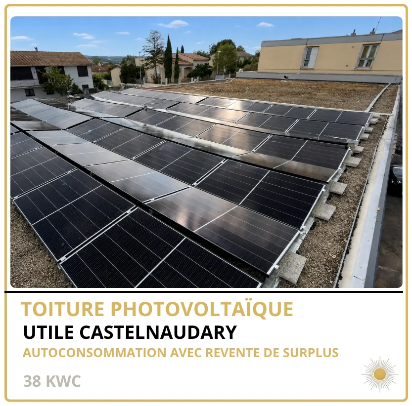 UTILE CASTELNAUDARY — Castelnaudary (11), 38 kWc