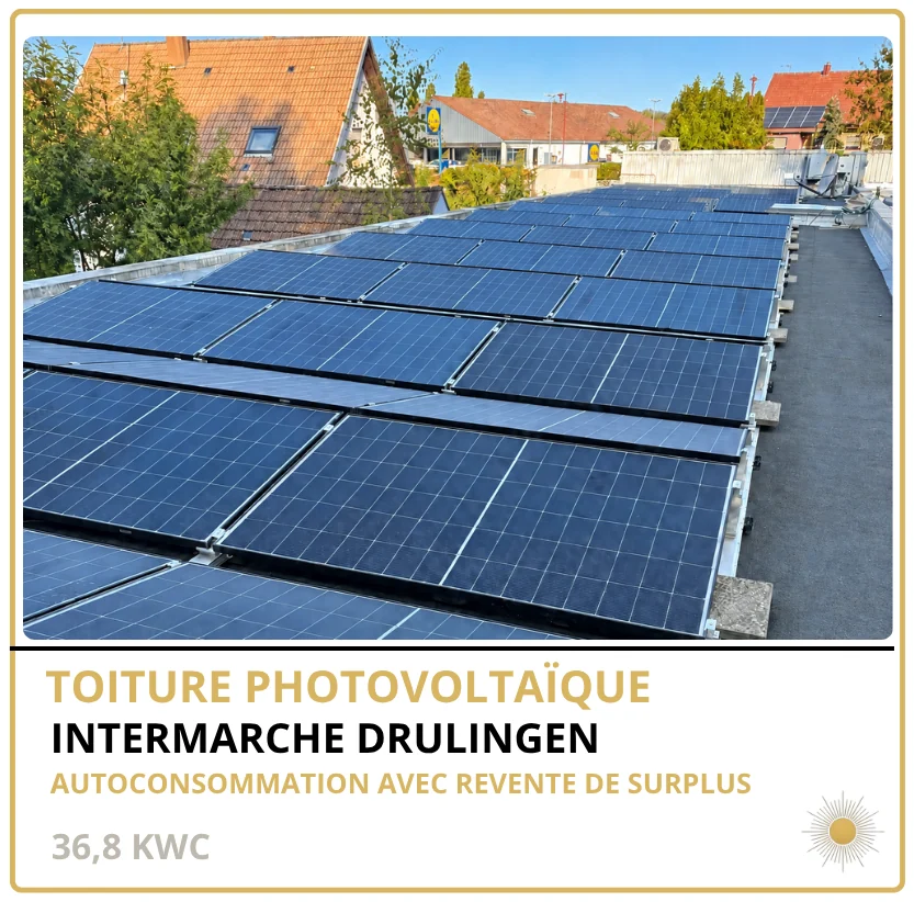INTERMARCHÉ DRULINGEN — Drulingen (67), 36,8 kWc