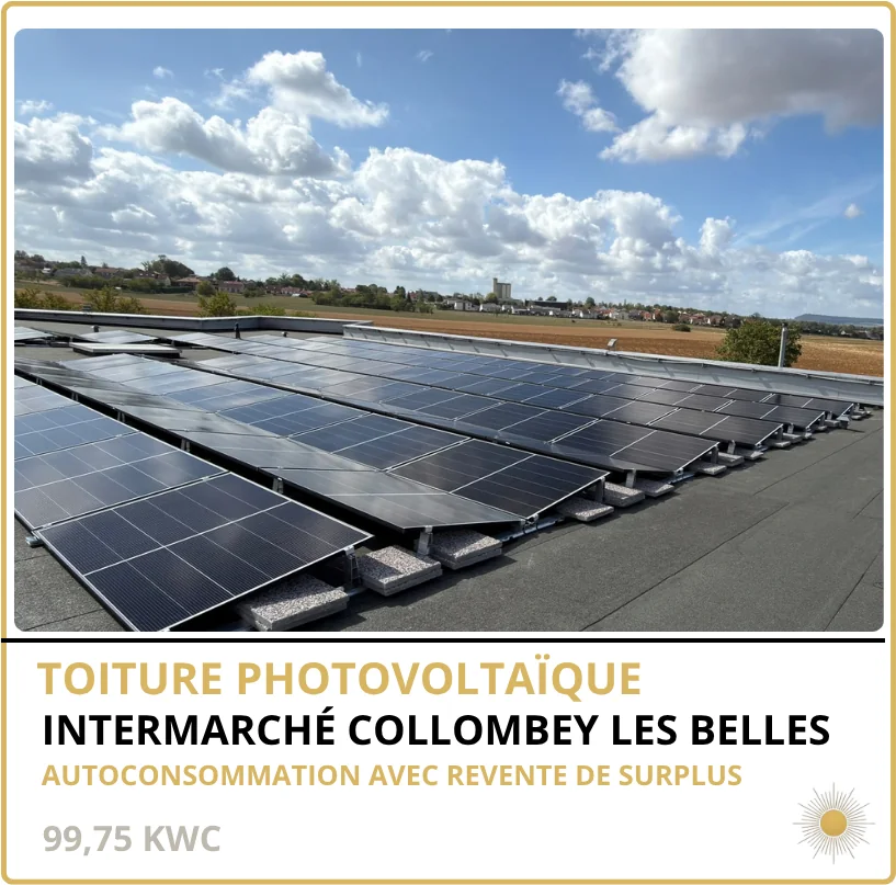 INTERMARCHÉ COLLOMBEY LES BELLES — Colombey-les-Belles (54), 99,75 kWc